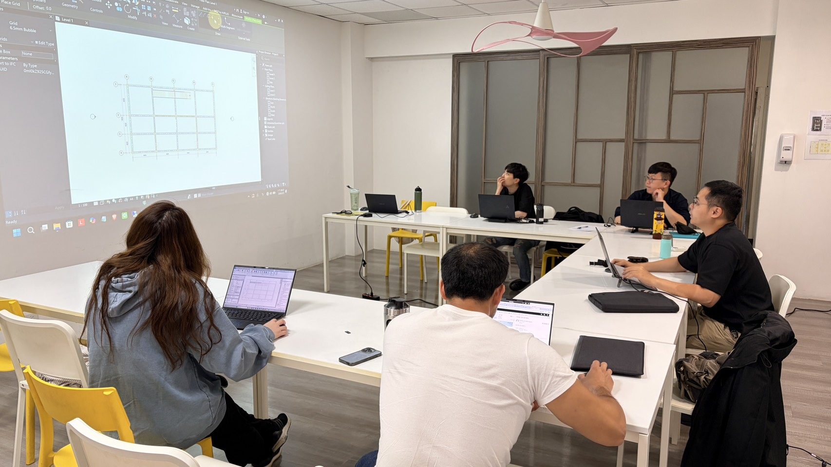 工研院 BIM 軟體培訓 Revit 課程照片